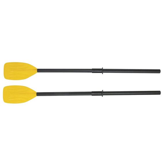 ​Barca gonflabila Bestway, PVC durabil, 3 camere de aer, 2 adulti, 2 vasle din plastic, sarcina maxima 170 kg, pompa de picior, 228 x 121 cm, albastra-poza 6-Dacenergy.ro