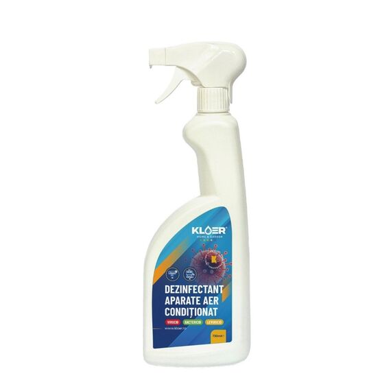 ​Dezinfectant pentru aer conditionat Kloer, proprietati virucide, bactericide si levuricide, 730 ml-Dacenergy.ro