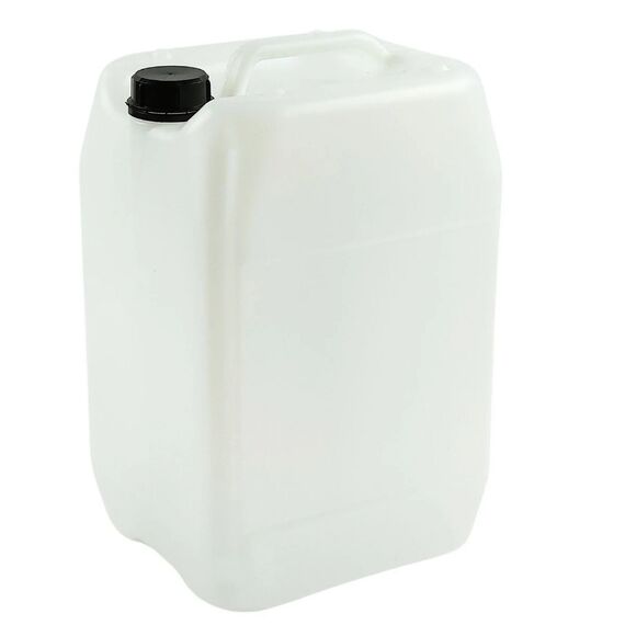 Bidon, confectionat din polietilena, durabil si fiabil, 26 x 23 x 41.5 cm, 23.5 litri, alb, Capacitate: 23.5 l-Dacenergy.ro