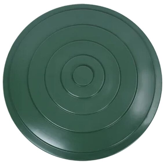 Butoi cu capac, realizat din material polietilena de inalta densitate, cu capac, 200 litri, 79 x 79 x 68 cm, verde, Capacitate: 200 l-poza 2-Dacenergy.ro