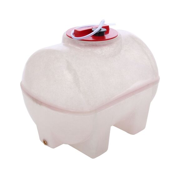 Butoi fibra de sticla, pentru vin, capacitatea de 100 de litri, durabil, etans, impermeabil, cu capac, alb, diametru 50 cm, Capacitate: 100 l-poza 3-Dacenergy.ro