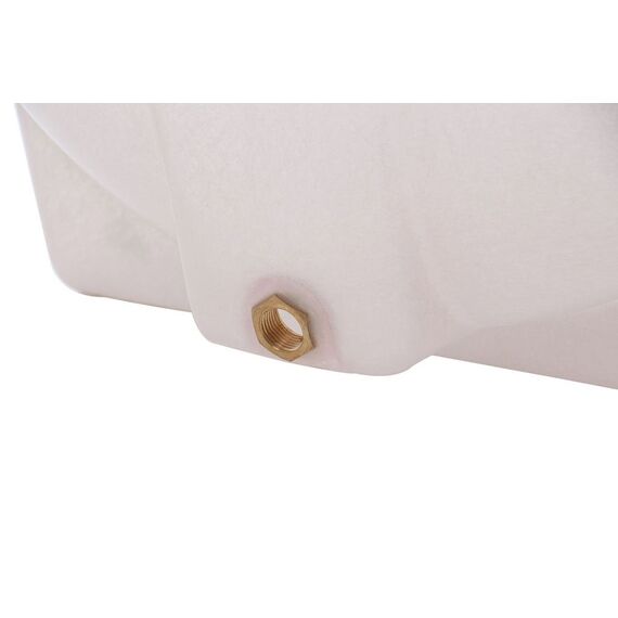 Butoi fibra de sticla, pentru vin, capacitatea de 150 de litri, durabil, etans, impermeabil, cu capac, alb, diametru 50 cm, Capacitate: 150 l-poza 4-Dacenergy.ro