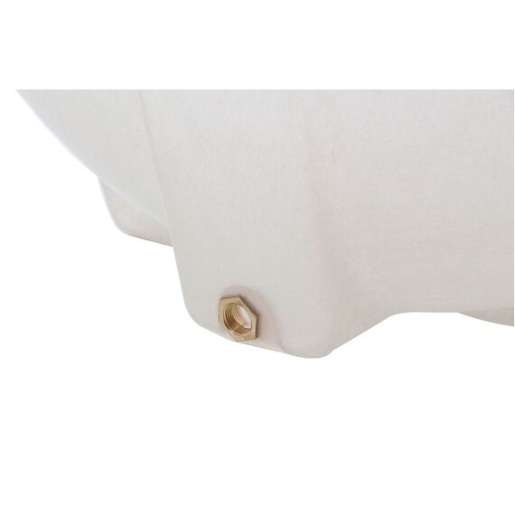 Butoi fibra de sticla, pentru vin, capacitatea de 300 de litri, durabil, etans, impermeabil, cu capac, alb, diametru 70 cm, Capacitate: 300 l-poza 4-Dacenergy.ro