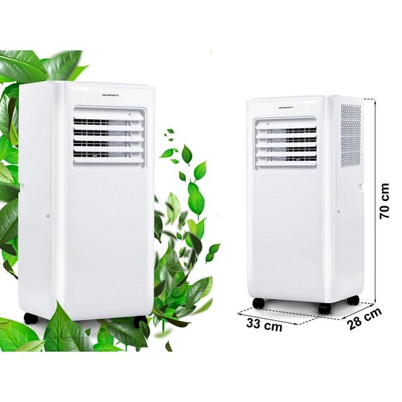 Aer conditionat portabil, 5 in1,  raceste, uscare, ventilatie, mod noapte, mod auto, aplicatia Tuya, Wi-Fi, afisaj LCD si panou de control tactil, functia de pornire automata, 2900 W-poza 14-Dacenergy.ro
