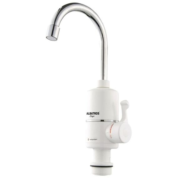 ​Robinet electric instant Albatros Magic, pentru chiuveta, protectie supraincalzire, control temperatura, IPX4, debit reglabil, 0.04 - 0.6 MPa, 3 kW, 220 - 240 V-Dacenergy.ro