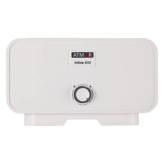 ​Incalzitor instant de apa, electric, pentru dus si chiuveta, 3 trepte incalzire, 2 kW, 3.5 kW, 5.5 kW, IP24, protectie supraincalzire, termostat, 304 x 178 x 98 mm, alb-Dacenergy.ro