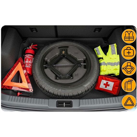 ​Cric auto trapezoidal, otel gros acoperit cu pulbere, capac protector din cauciuc, baza antiderapanta, 2 tone, pentru portbagaj, inaltime reglabila 13 cm–39 cm-poza 2-Dacenergy.ro