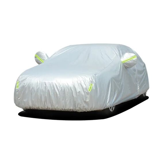 RESIGILAT: Prelata auto delux DacEnergy©, impermeabila, protectie solara, anti vant, rezistenta la zgarieturi, 4.65 x 1.76 x 1.48​​​​​​​ m-Dacenergy.ro
