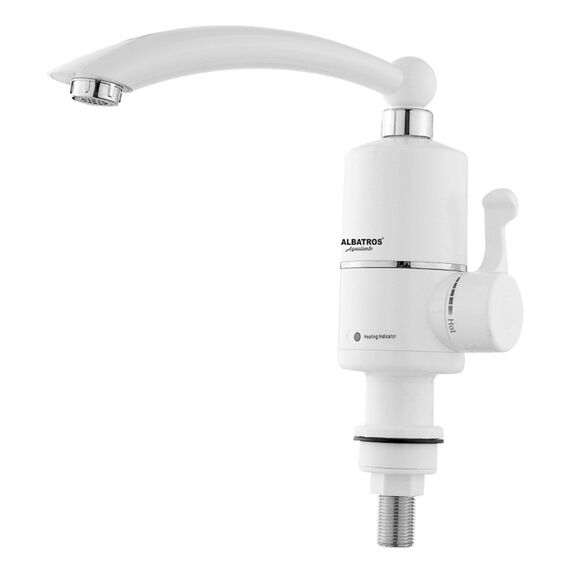 Robinet electric pentru incalzit apa, pentru chiuveta, pipa se roteste la 360º, reglaj al temperaturii, 3 kW, 220 V-Dacenergy.ro