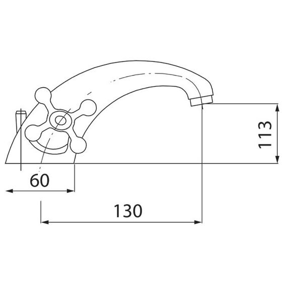 Baterie baie pentru lavoar, material alama sanitara, ventil metalic cu tija, racord flexibil, sistem de fixare, montaj stativ, dubla comanda, finisaj cromat-poza 2-Dacenergy.ro