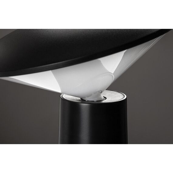 ​Veioza LED pentru exterior, realizata din plastic, abajur in forma de diamant, lumina calda, neutra, rece, bateria integrata de 3.7 V 2000 mAh, cablu USB-C, 3 W, negru-poza 7-Dacenergy.ro