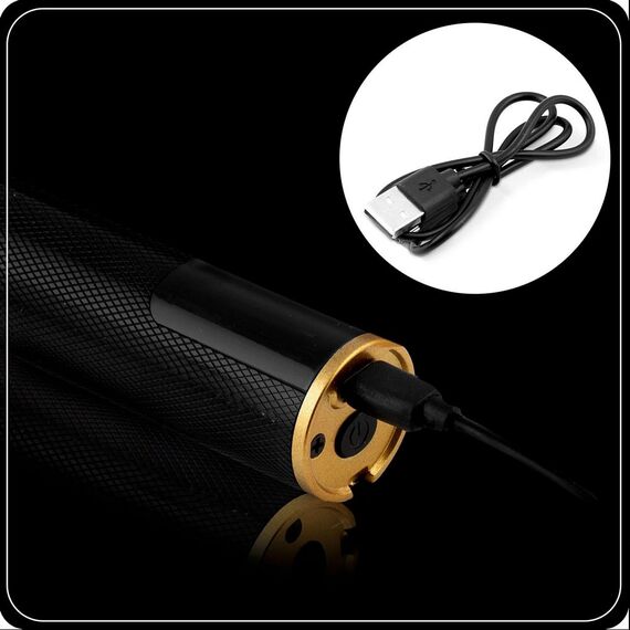 Aparat de tuns, lama de otel, afisaj LCD, de la 1 la 9 mm, timp de functionare 2, 5 ore, 3 viteze de rotatie 8500 / 7500 / 6000 RPM, incarcare USB-C, negru-poza 4-Dacenergy.ro