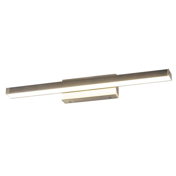 Aplica LED pentru baie Rabalux, un dispersor din plastic, 12W, IP44,  490 x 60 x 70 mm, bronz-Dacenergy.ro