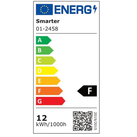 Aplica LED Smarter, structura din metal, dispersor din acril transparent cu efect de bule de aer, 12W, alba-poza 3-Dacenergy.ro