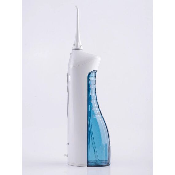 Irigator dentar fara fir Berdsen , 3 moduri de lucru, 4 varfuri incluse, 1400 impulsuri pe minut, cronometru, capacitate 150 ml, duza cu rotire 360 °, alb-poza 4-Dacenergy.ro