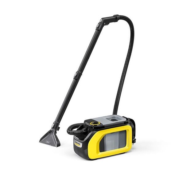 Aspirator cu spalare Karcher SE 3 Compact, cu spalare de tip spray-extractie, aspirare umeda si uscata, capacitate recipient 1.7 l, 83 dB, 500 W-Dacenergy.ro