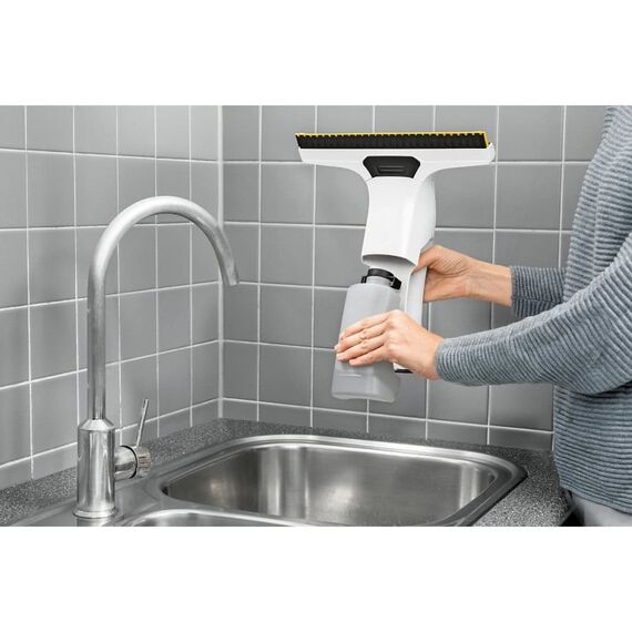Aspirator geamuri, aspirare umeda, autonomie 100 minute, rezervor apa murdara 150 ml, 12.6 x 28 x 31 cm, acumulator-poza 10-Dacenergy.ro
