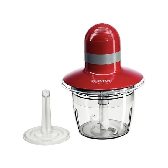 Tocator, realizat din plastic, otel inoxidabil, 400 W, 1 treapta de viteza, 0,8 l, disc pentru batut frisca, albus de ou-poza 2-Dacenergy.ro