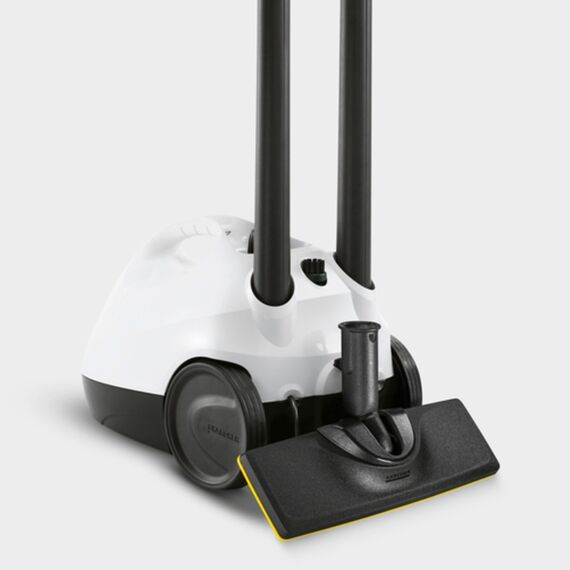 Curatitor cu abur Karcher, asigura o curatare temeinica fara substante chimice, capacitate recipient 1 litru, timp de incalzire 6.5 min, 1500 W, alb si negru-poza 3-Dacenergy.ro