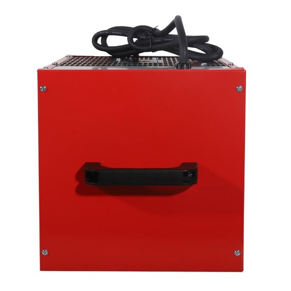 Aeroterma electrica, putere 3 kW, termostat incorporat, sistem de autoresetare si autoinchidere, grad de protectie IPX4, dimensiuni 270 x 255 x 400 mm-poza 3-Dacenergy.ro