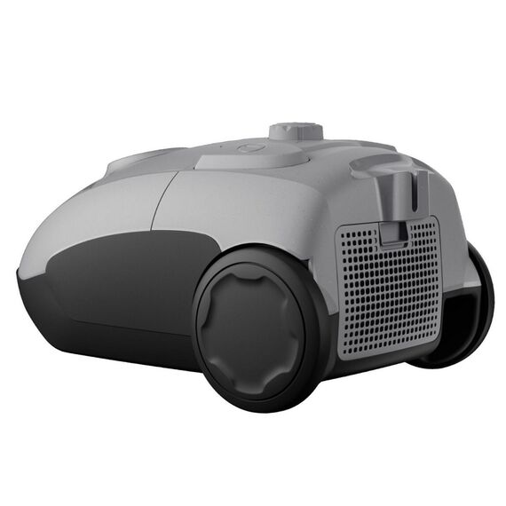 Aspirator cu sac Electrolux, aspirare uscata, indicator umplere sac, tub inox, telescopic, filtru Hepa lavabil, 3 litri, Soft start, sistem de rulare a cablului, 750 W, gri-poza 4-Dacenergy.ro