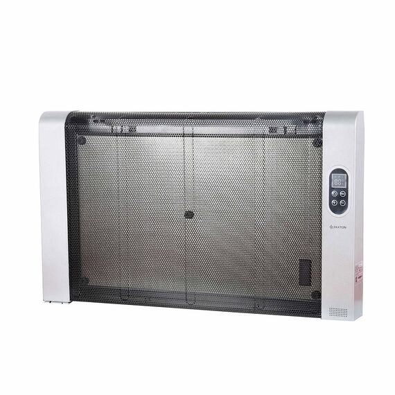 Convector electric, 3 trepte de putere 600 / 1200 / 1800 W, display LED, protectie la rasturnare, protectie supraincalzire, cu telecomanda, 840 x 530 x 230 mm, negru si argintiu-poza 5-Dacenergy.ro