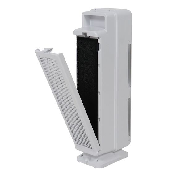 Purificator aer, realizat din plastic, 52 W, 5 viteze, 230V, 204 mc/h, 70 x 23 x 17 cm, suprafata de acoperire 25mp, alb-poza 5-Dacenergy.ro