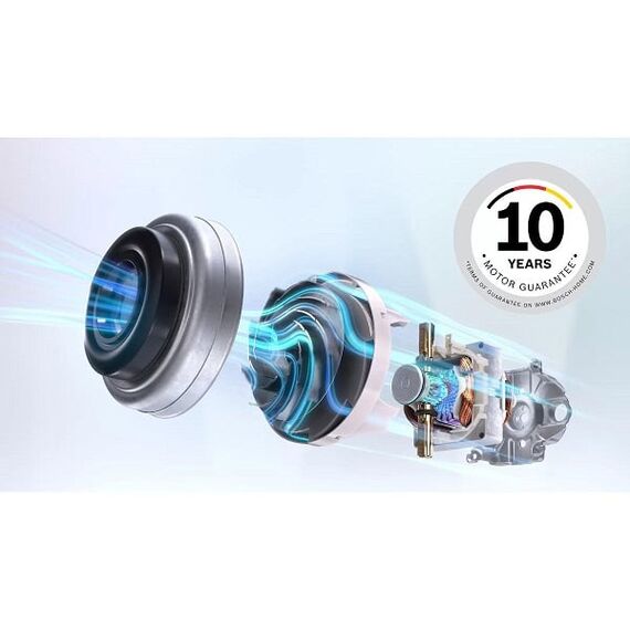 Aspirator Bosch, cu sac, aspirare uscata, 3.5 litri, 600 W, filtru igienic PureAir, tub telescopic, filtru pentru scame, negru-poza 8-Dacenergy.ro