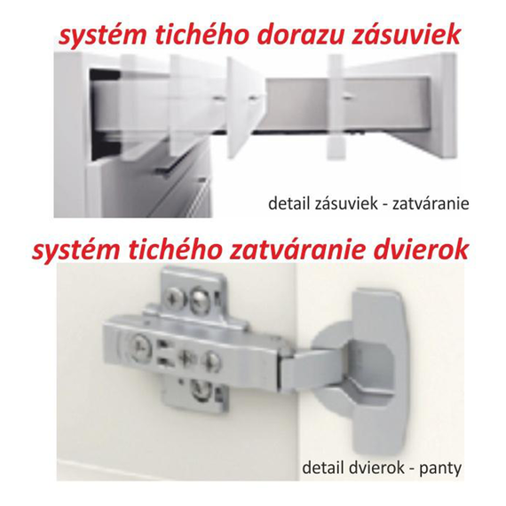 Dulap inferior cu 2 uşi, stejar sonoma, LINE-poza 6-Dacenergy.ro