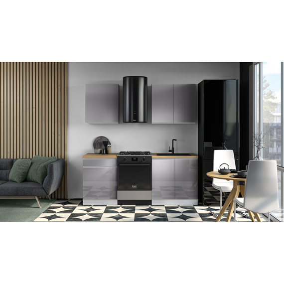 Uşă pentru maşina de spălat vase, alb/gri HG extra lucios, 59,6x57, AURORA-poza 6-Dacenergy.ro
