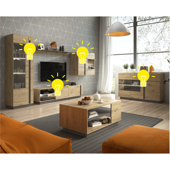 Iluminare LED cu 2-puncte, CITY-Dacenergy.ro