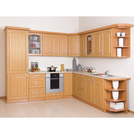 Cabinet de bucătărie, inferior, dreapta, anin, LORA MDF NEW KLASIK S90/90-poza 2-Dacenergy.ro