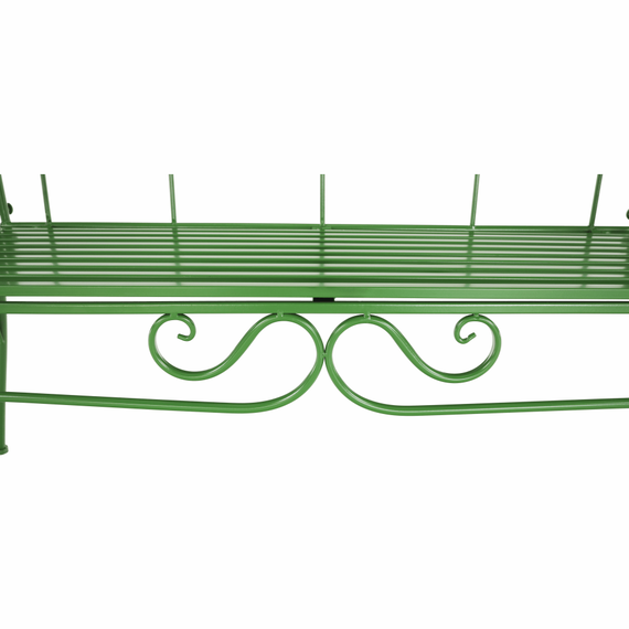 Bancă de grădină, verde, ETELIA-poza 3-Dacenergy.ro