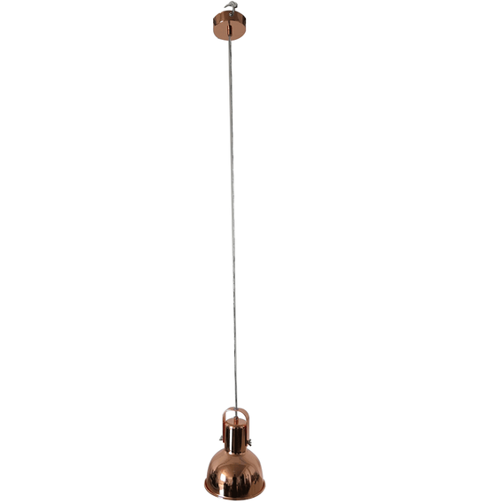 Lampă suspendată în stil retro, metal, roz auriu, AVIER TIP 3-poza 2-Dacenergy.ro