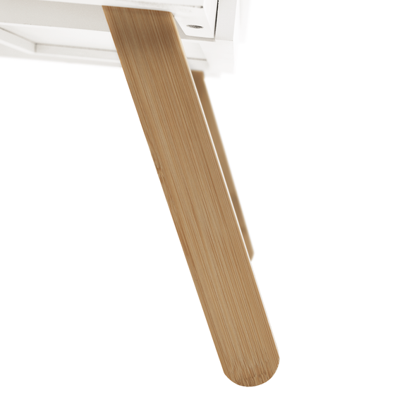Masă pliabilă pentru laptop, bambus alb / natural, MELTEN-poza 9-Dacenergy.ro