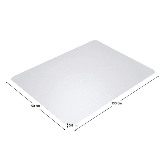 Protecţie podea sub scaun, transparent, 100x50 cm, 0,8 mm, ELLIE NEW TIP 5-poza 6-Dacenergy.ro