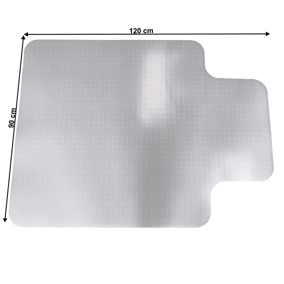 Protecţie podea sub scaun, crem, 90x120 cm, 1,8 mm, ELLIE NEW TIP 9-poza 5-Dacenergy.ro