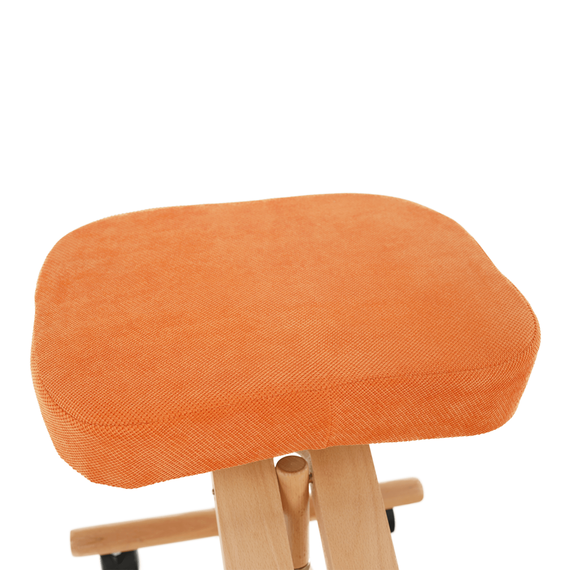 Scaun ergonomic, portocale/ fag, FLONET-poza 9-Dacenergy.ro