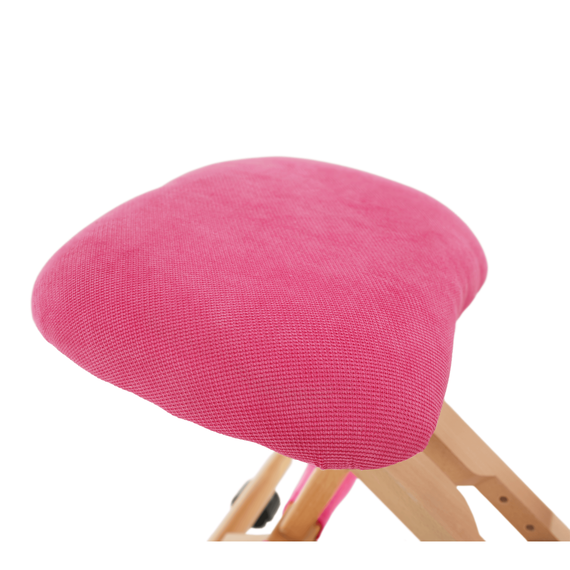 Scaun genunchi ergonomic, roz/ fag, GROCO-poza 9-Dacenergy.ro