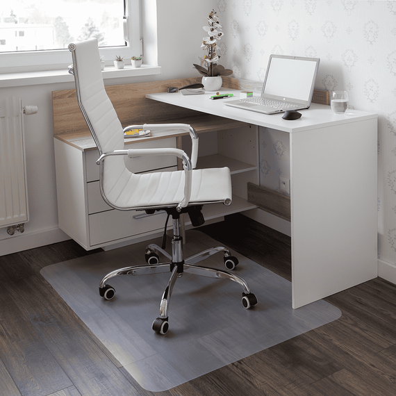 Protecţie podea sub scaun, transparent, 100x50 cm, 0,8 mm, ELLIE NEW TIP 5-Dacenergy.ro