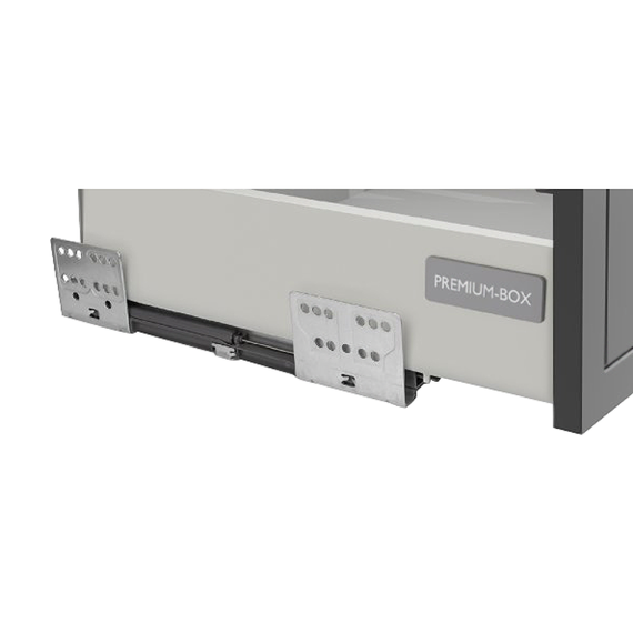 Dulap inferior, caşmir/negru, ARAKA 40 D 3S BB-poza 8-Dacenergy.ro