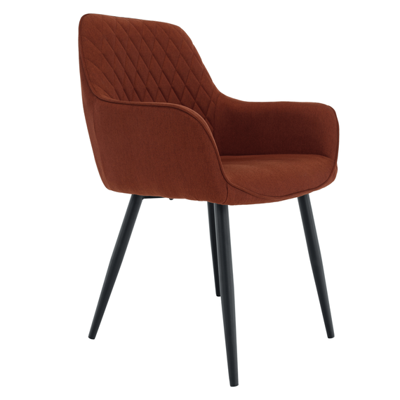 Scaun de design, maro/negru, OSKOR-poza 12-Dacenergy.ro