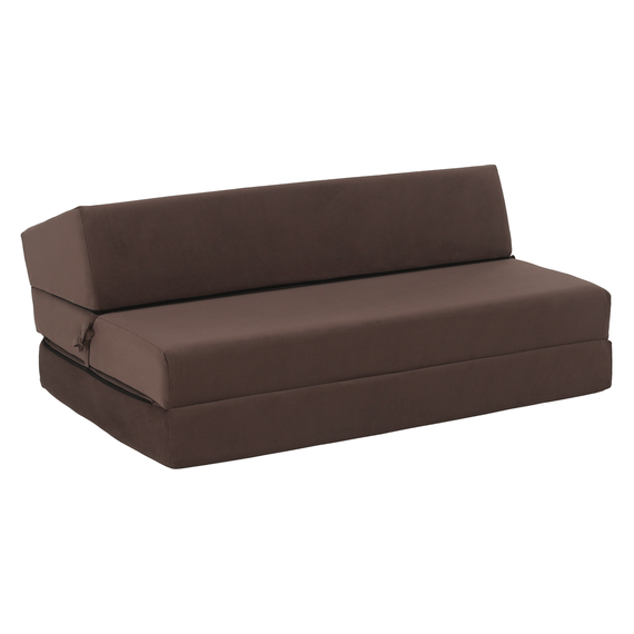 Saltea pliabilă/fotoliu extensibil, 2 în 1, maro Taupe, VEDIS-Dacenergy.ro