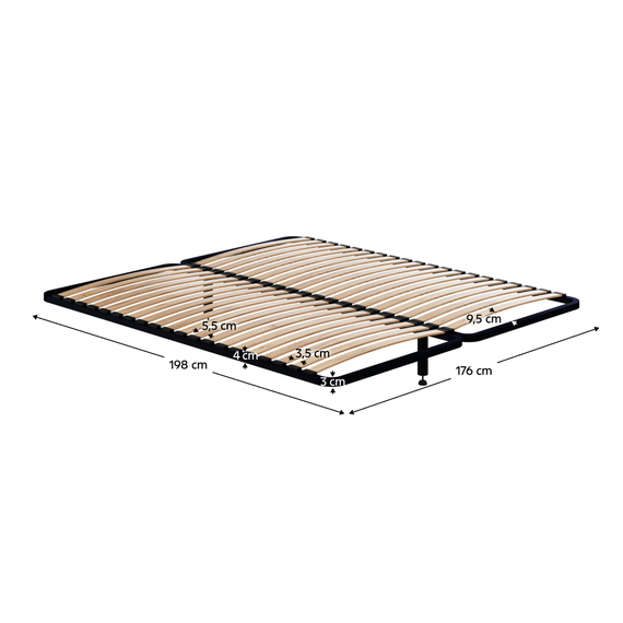 Grătar în cadru solid, 180x200, GRĂTAR METALIC 2 NEW-poza 4-Dacenergy.ro