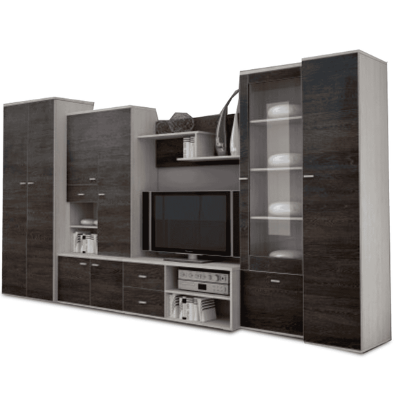Mobilier living, frasin/stejar american, ARS-poza 3-Dacenergy.ro