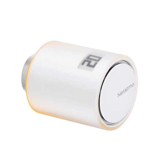 Cap termostat smart pentru calorifer Netatmo, WI-FI, cu afisaj digital LCD, compatibile cu IOS sau Android, control de la distanta, detectare fereastra deschisa, programabil, Numar piese: 1-Dacenergy.ro