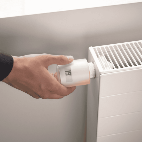 Cap termostat smart pentru calorifer Netatmo, WI-FI, cu afisaj digital LCD, compatibile cu IOS sau Android, control de la distanta, detectare fereastra deschisa, programabil, Numar piese: 1-poza 7-Dacenergy.ro