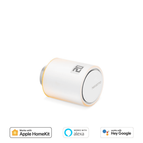 Cap termostat smart pentru calorifer Netatmo, WI-FI, cu afisaj digital LCD, compatibile cu IOS sau Android, control de la distanta, detectare fereastra deschisa, programabil, Numar piese: 1-poza 9-Dacenergy.ro