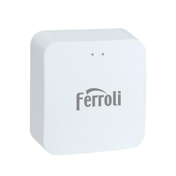 Kit controler gateway si 2 capete termostat smart pentru calorifer Ferroli, Wi-Fi, control de la distanta, siguranta pentru copii, detectare fereastra deschisa, afisaj digital, programabil, alb, Numar piese: 3-poza 3-Dacenergy.ro