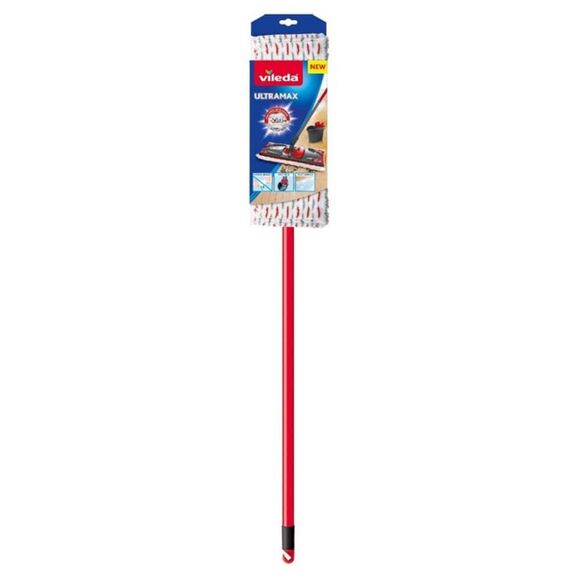 Mop rotativ microfibra cu coada telescopica si galeata cu separator, pedala cu sistem de stoarcere, din microfibre, H130 cm-poza 2-Dacenergy.ro